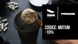 Codice sconto Prozis - 10% sui tuoi acquisti utilizzando il codice MOTUM